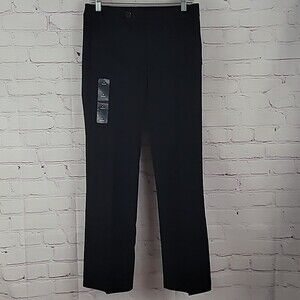 Women's EDDIE BAUER Pants Size 4 Black Shaw Fit Trousers/Dressy
